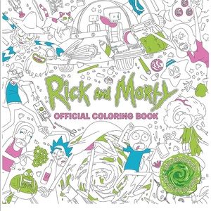 Rick and morty adult coloring book